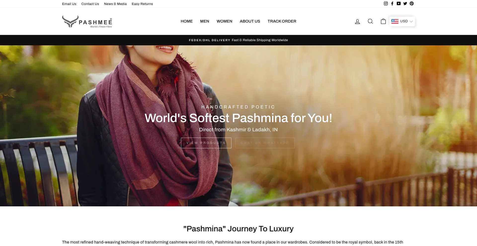 ¿És Seguro y Confiable Pashmee.com?