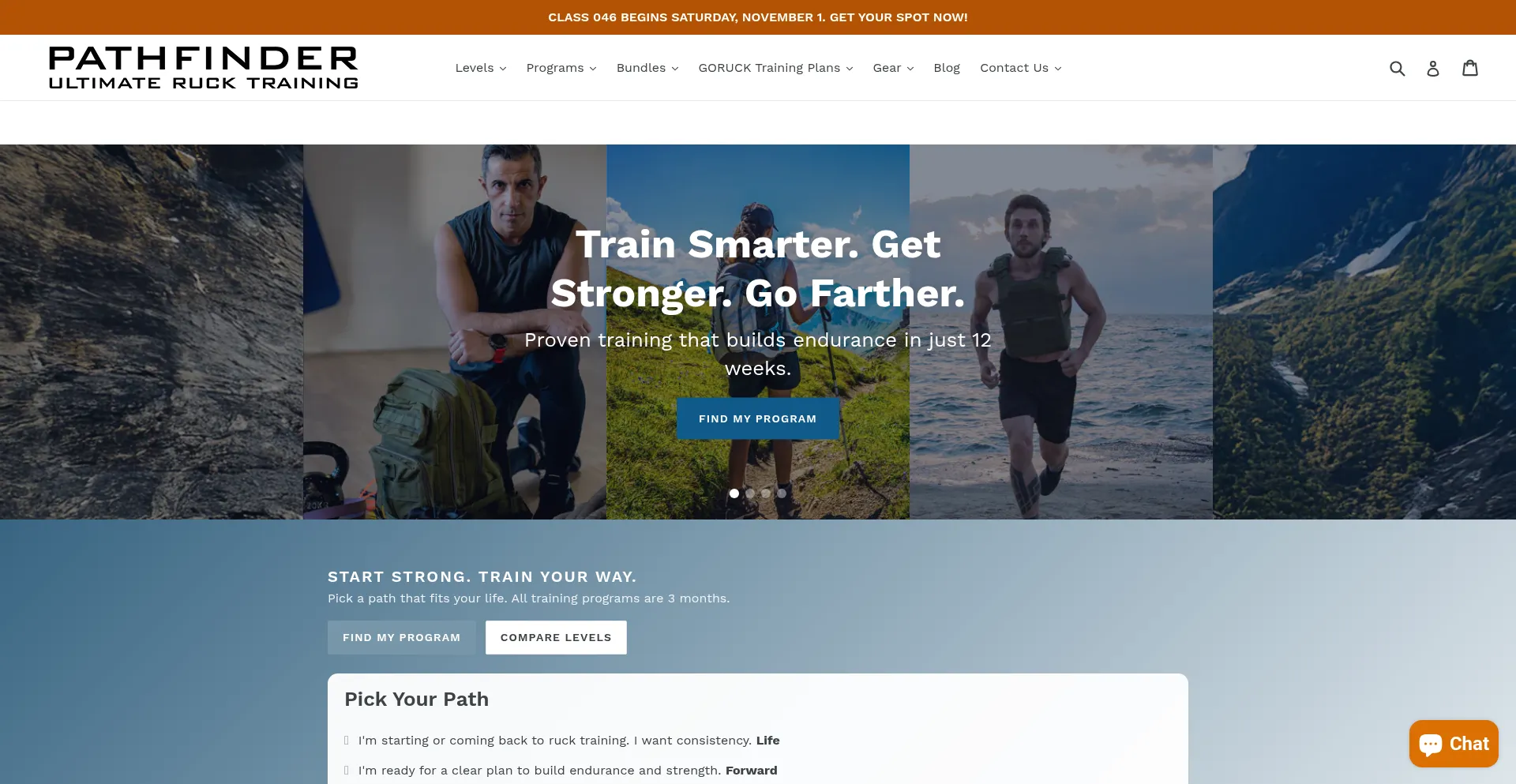 ¿És Seguro y Confiable Pathfinderrucktraining.com?