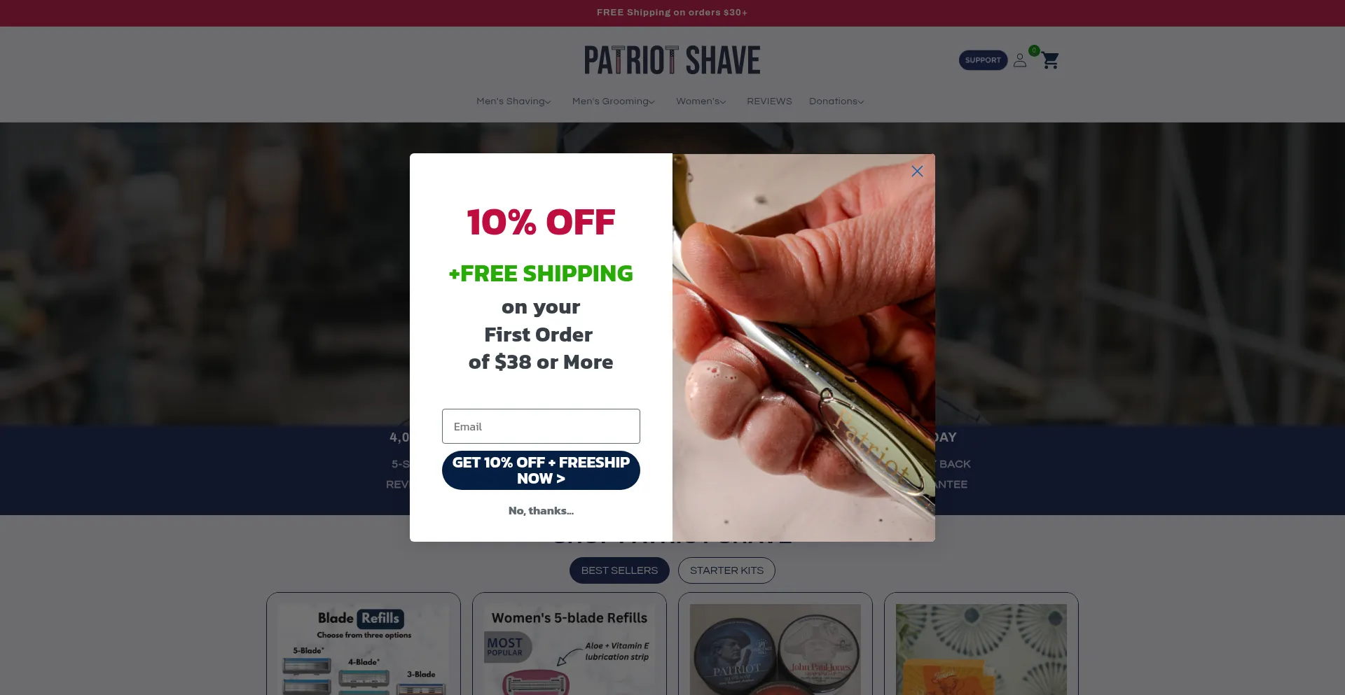 Patriotshave.com