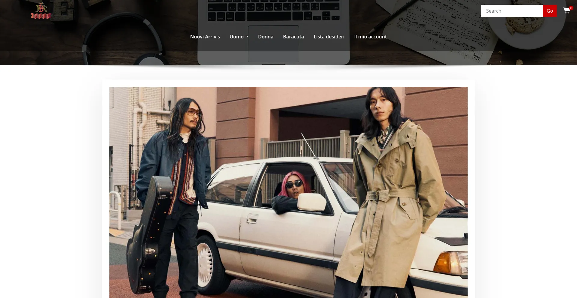 Website screenshot of Patriziagrott.shop