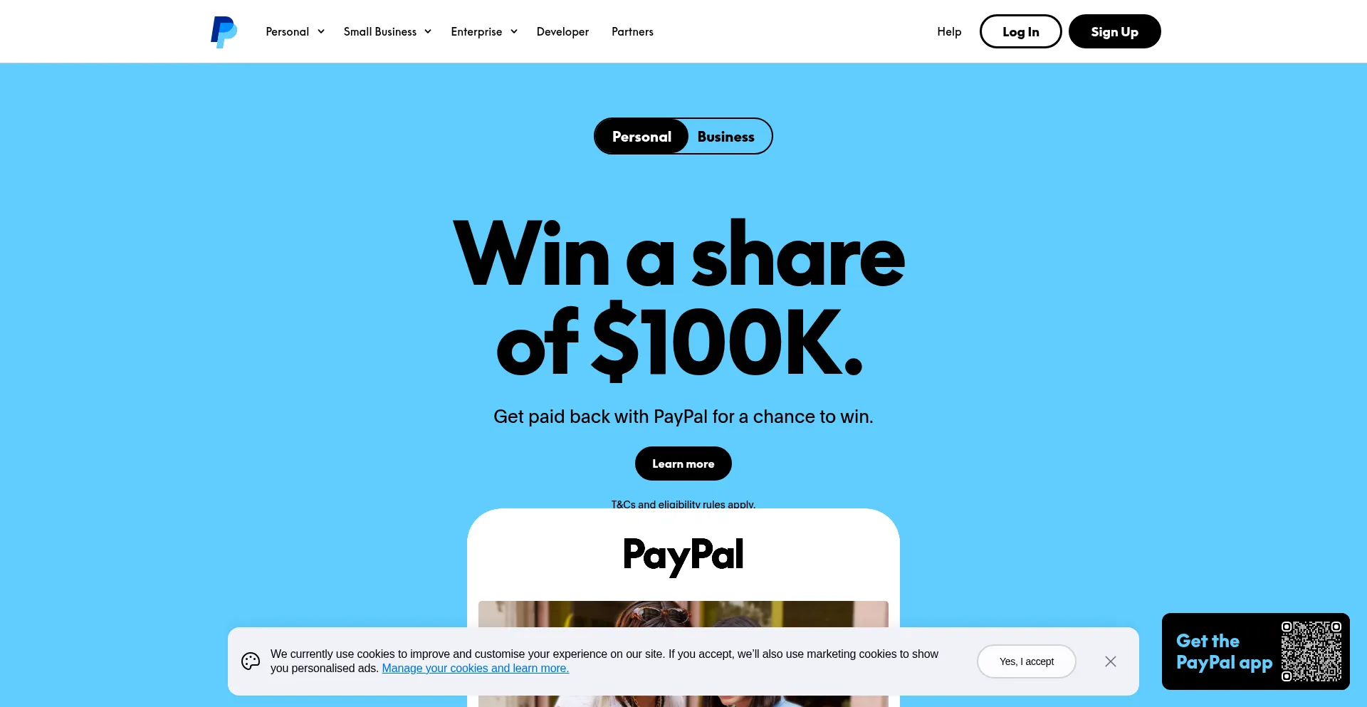 Paypal.com.au Screenshot