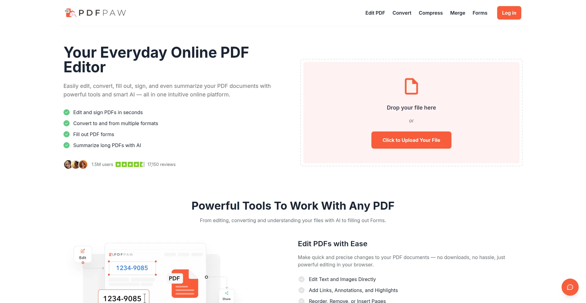 Pdfpaw.com Screenshot