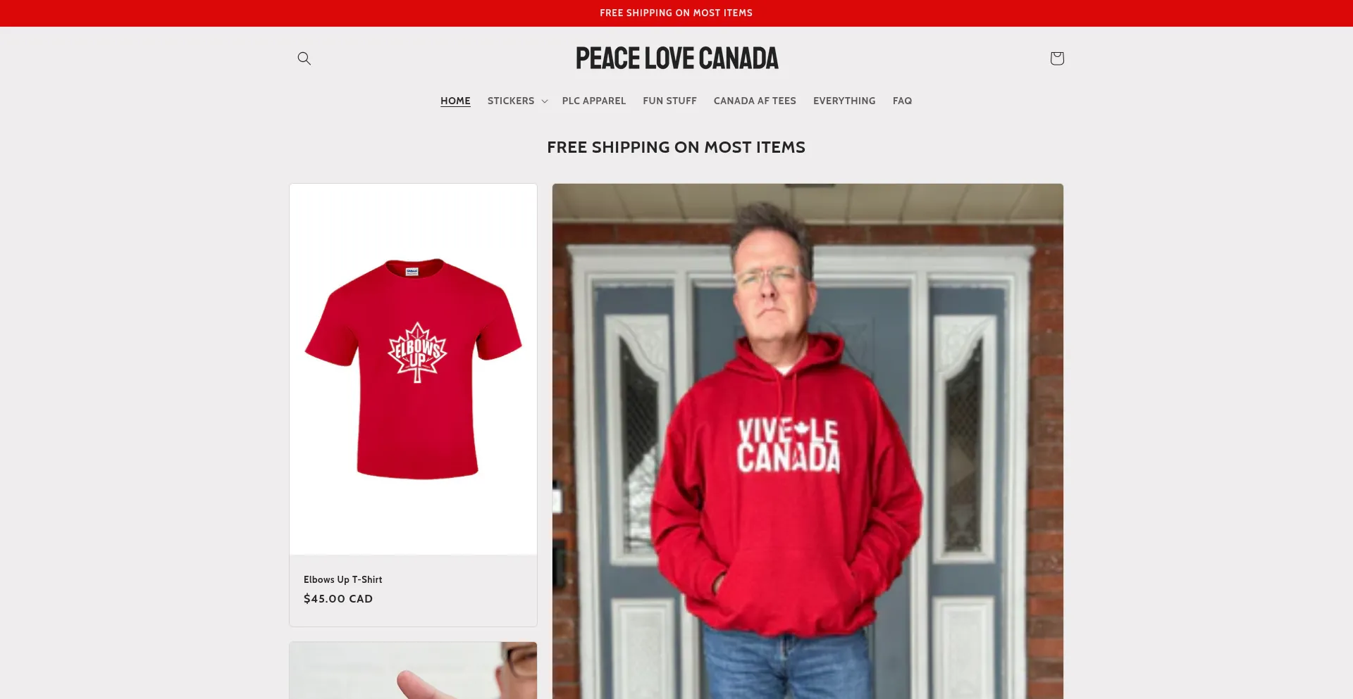 Peacelovecanada.ca