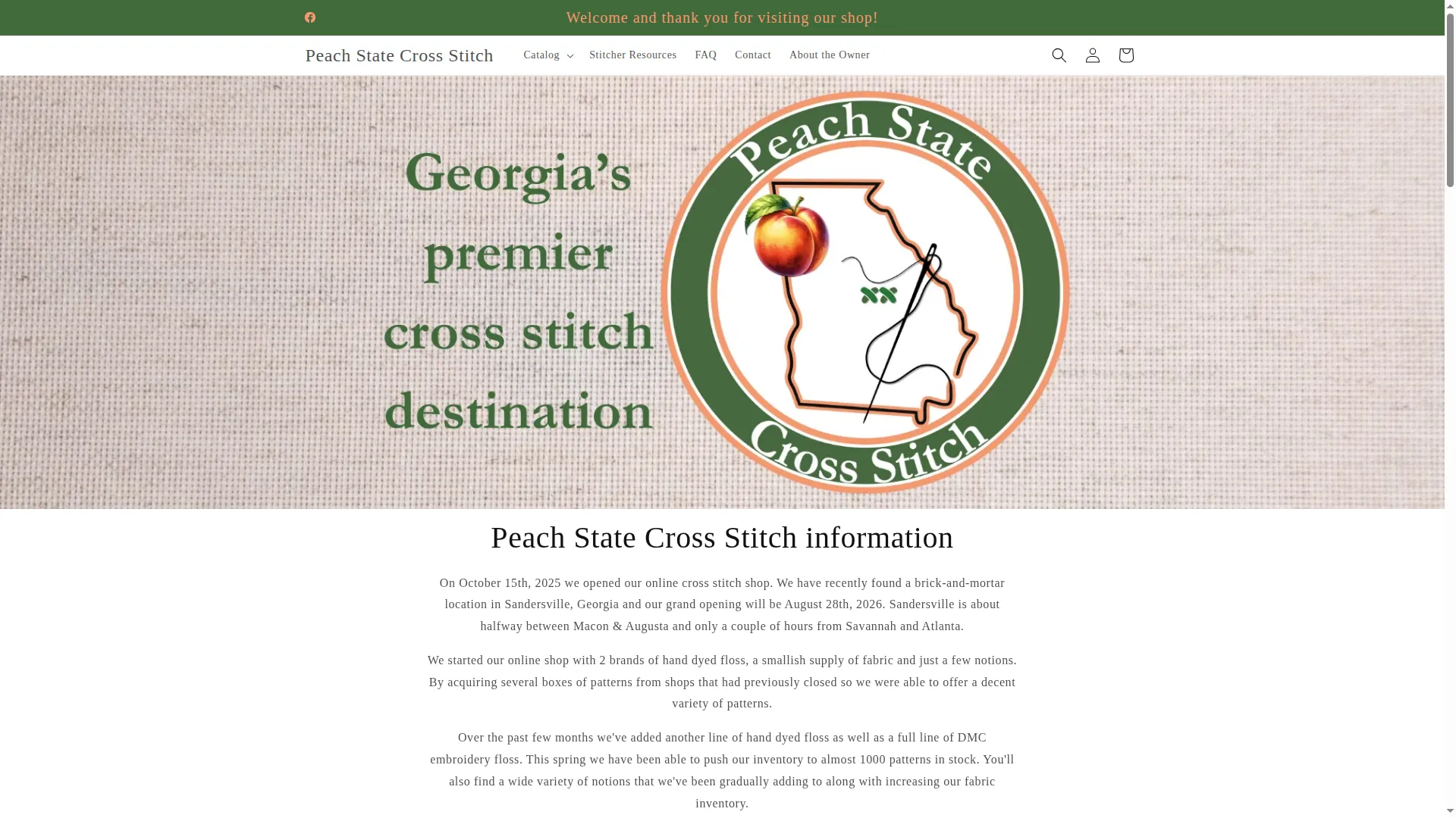 Peachstatecrossstitch.com