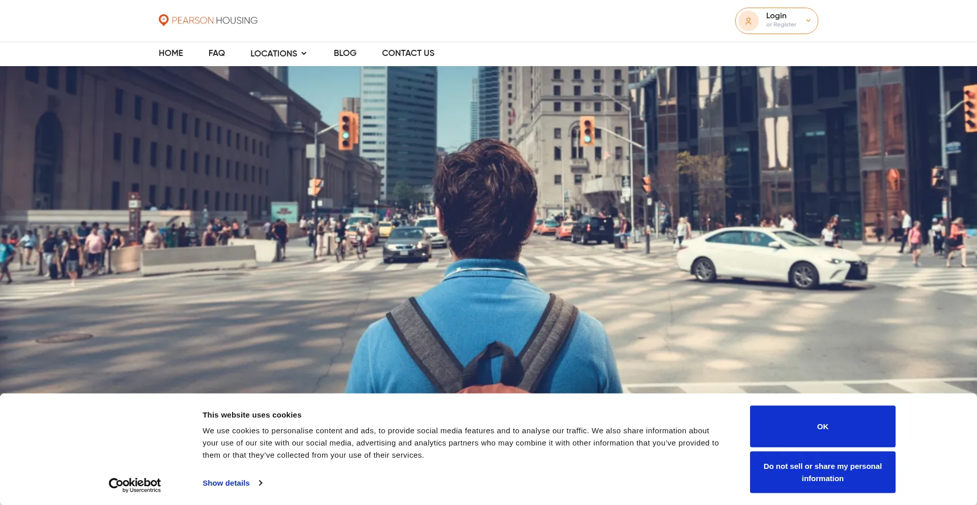 Pearsonhousing.com Screenshot