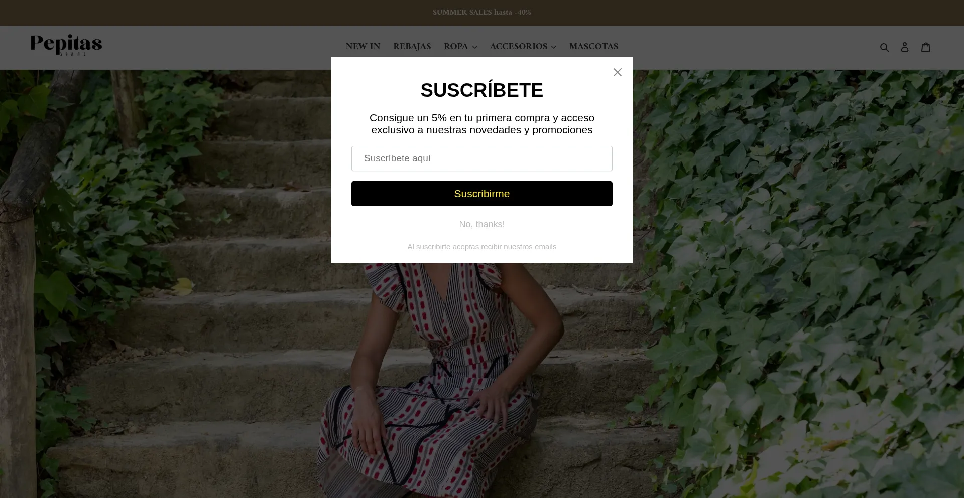 Pepitas-brand.com Screenshot