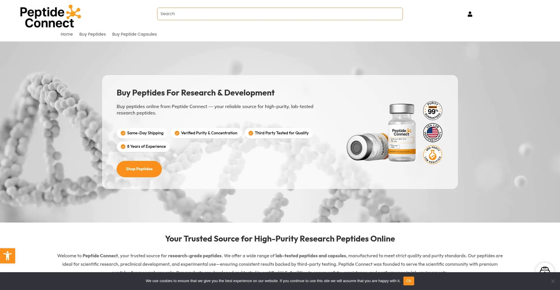 ¿És Seguro y Confiable Peptideconnect.com?