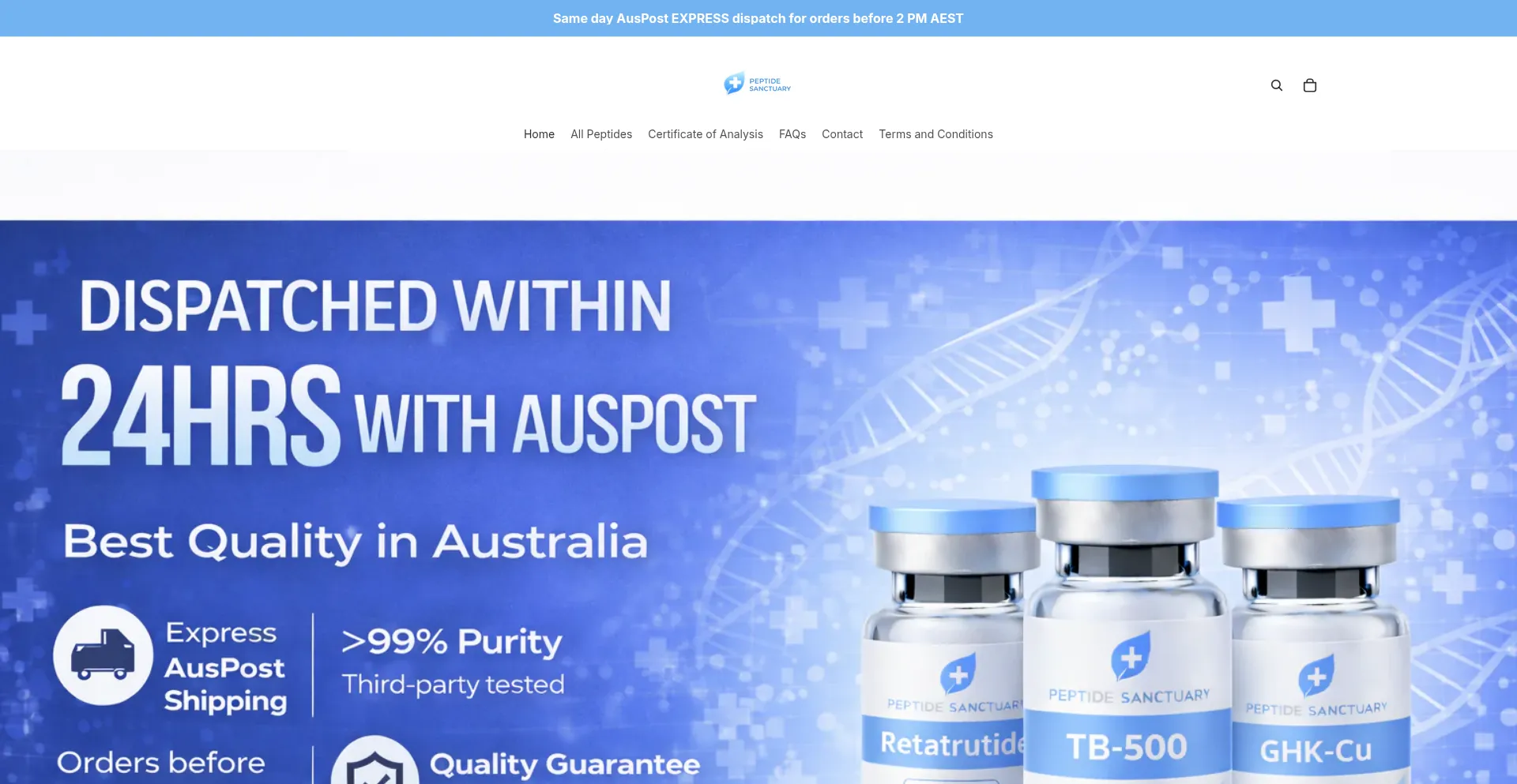 Peptidesanctuary.com