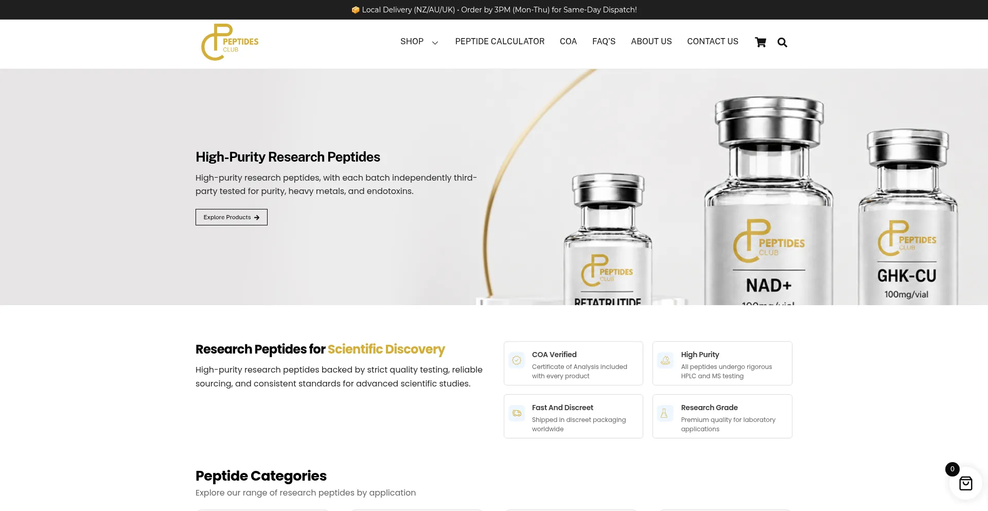Peptidesclub.co.nz
