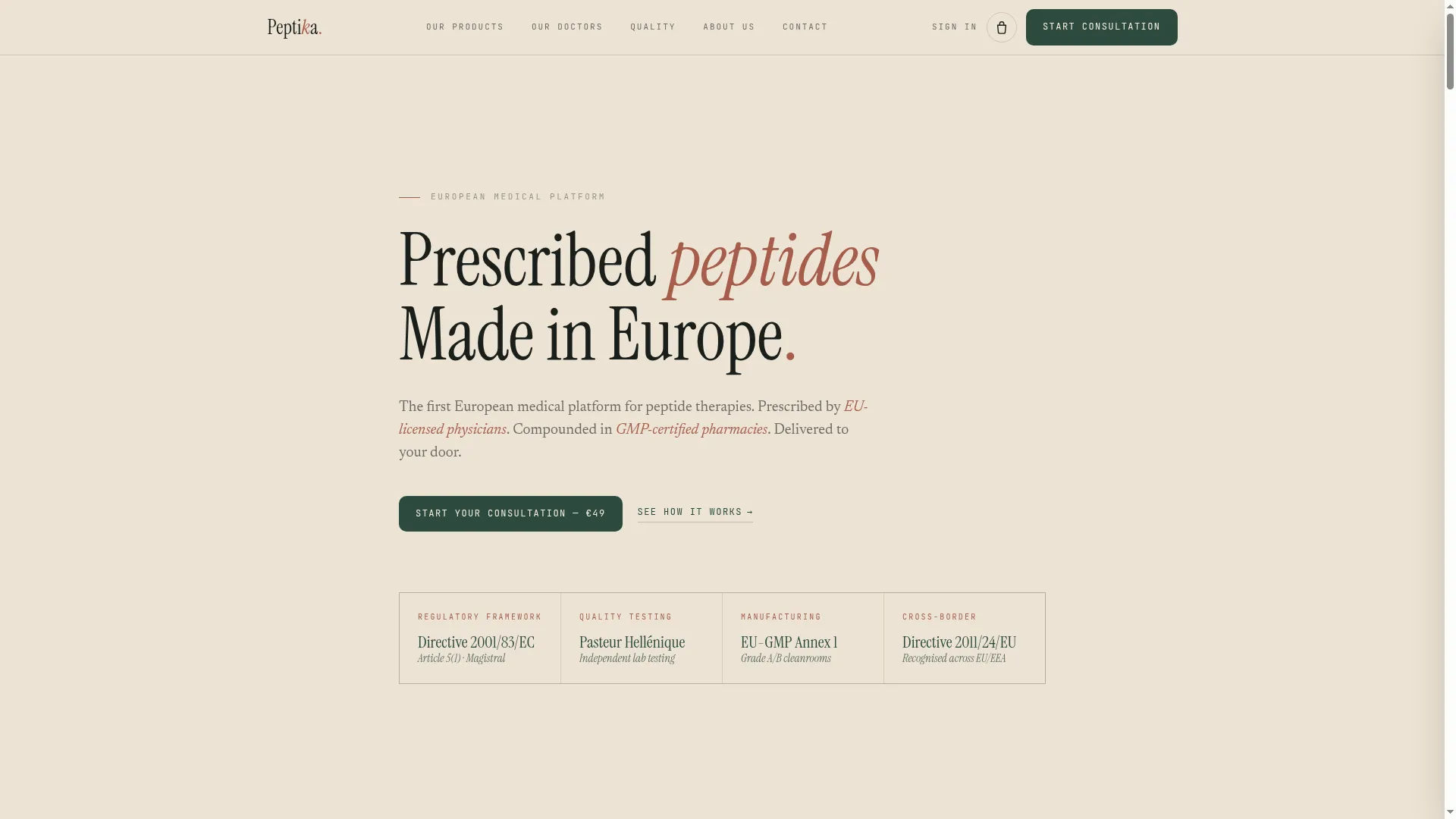 Peptika.com