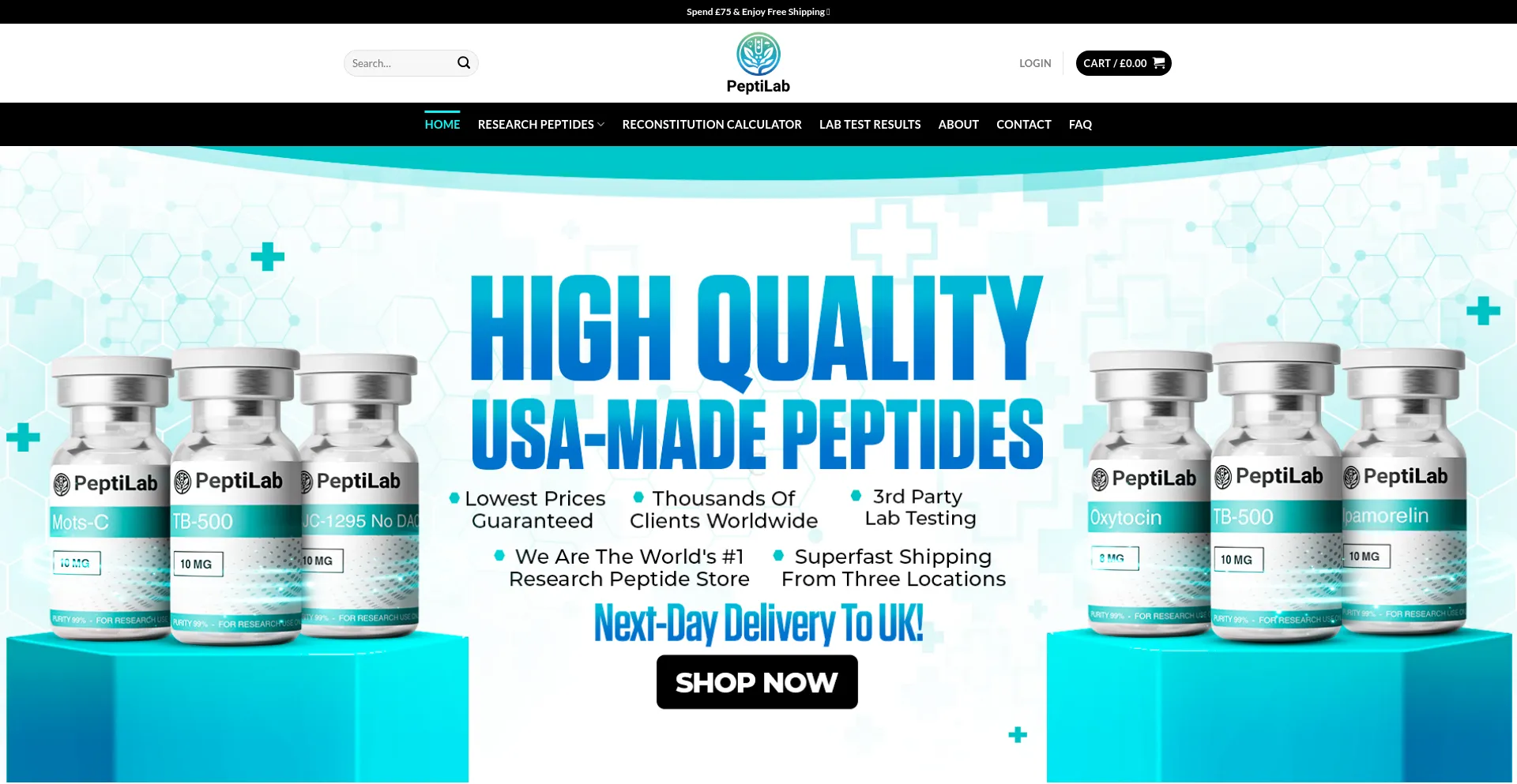 Peptilab.co.uk