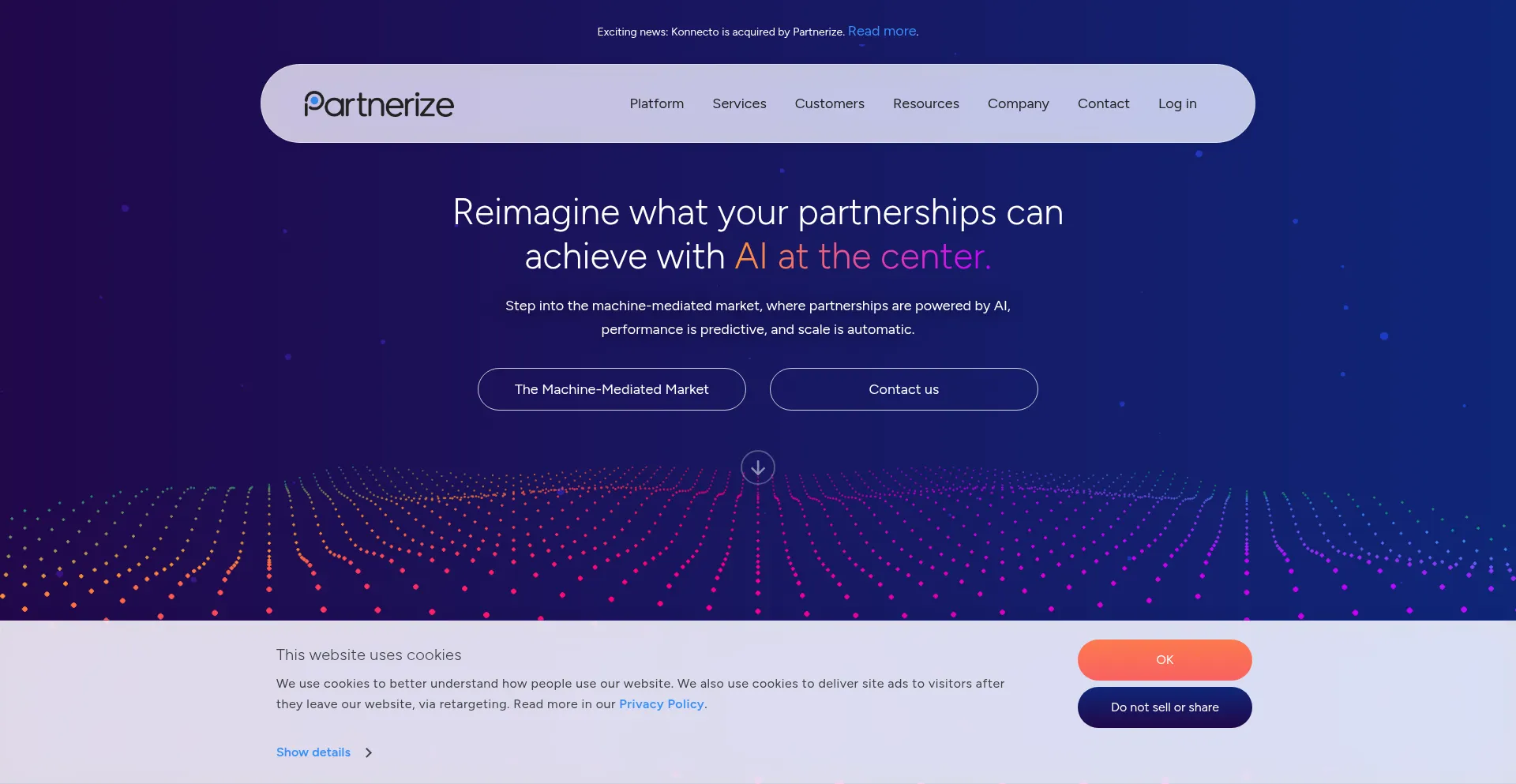Website screenshot of Performancehorizon.com