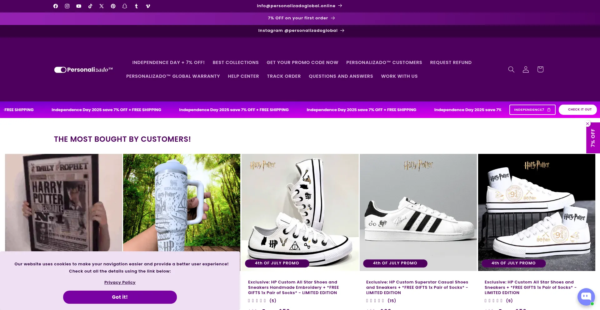 ¿És Seguro y Confiable Personalizadoglobal.online?