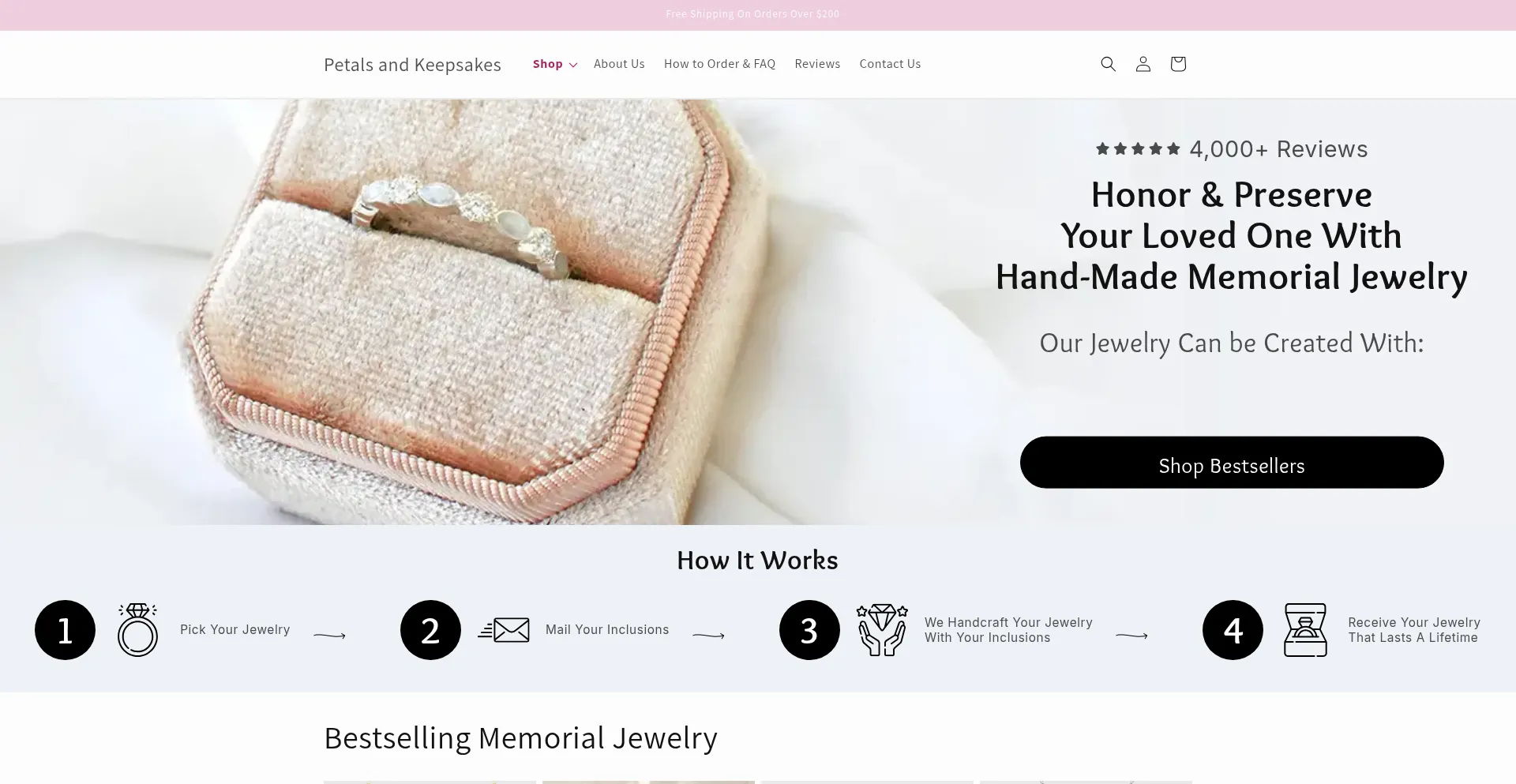 Petalsandkeepsakes.com