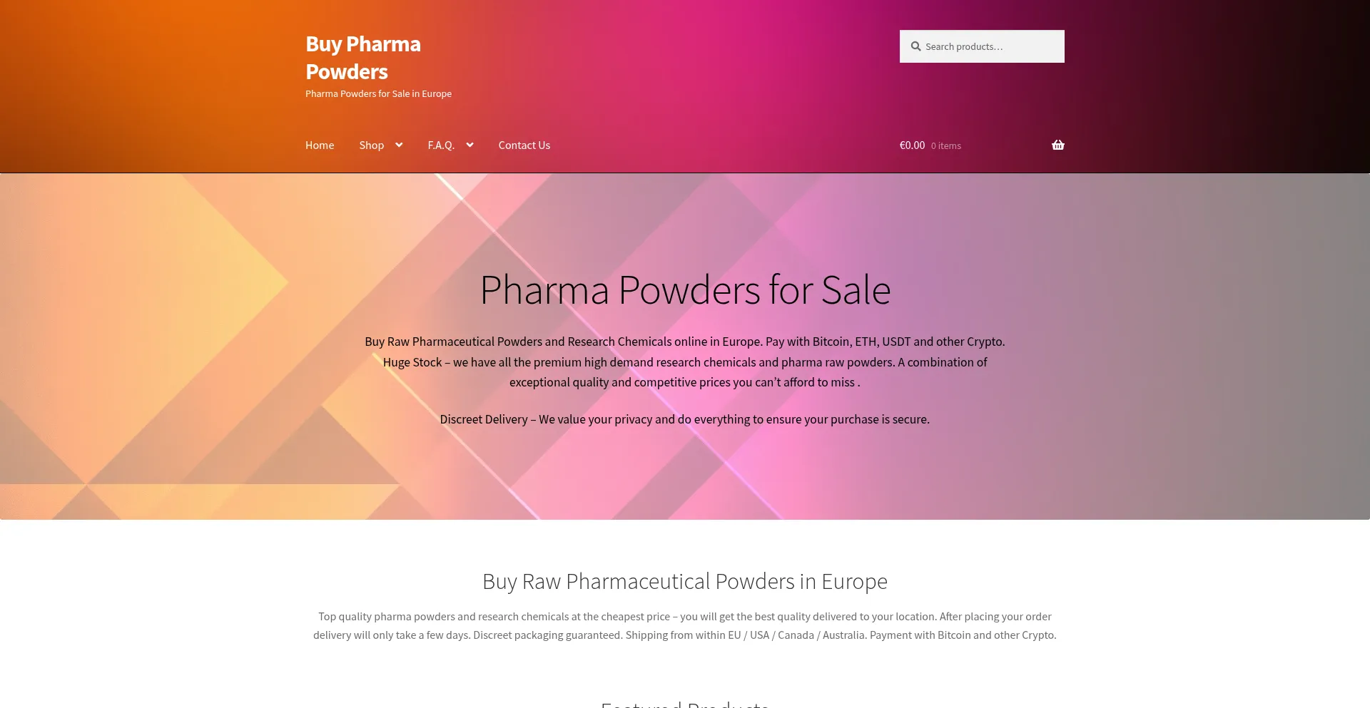 ¿És Seguro y Confiable Pharmapowderbuy.com?