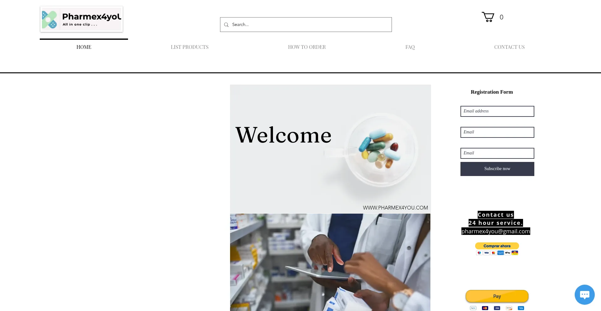 ¿És Seguro y Confiable Pharmex4you.com?