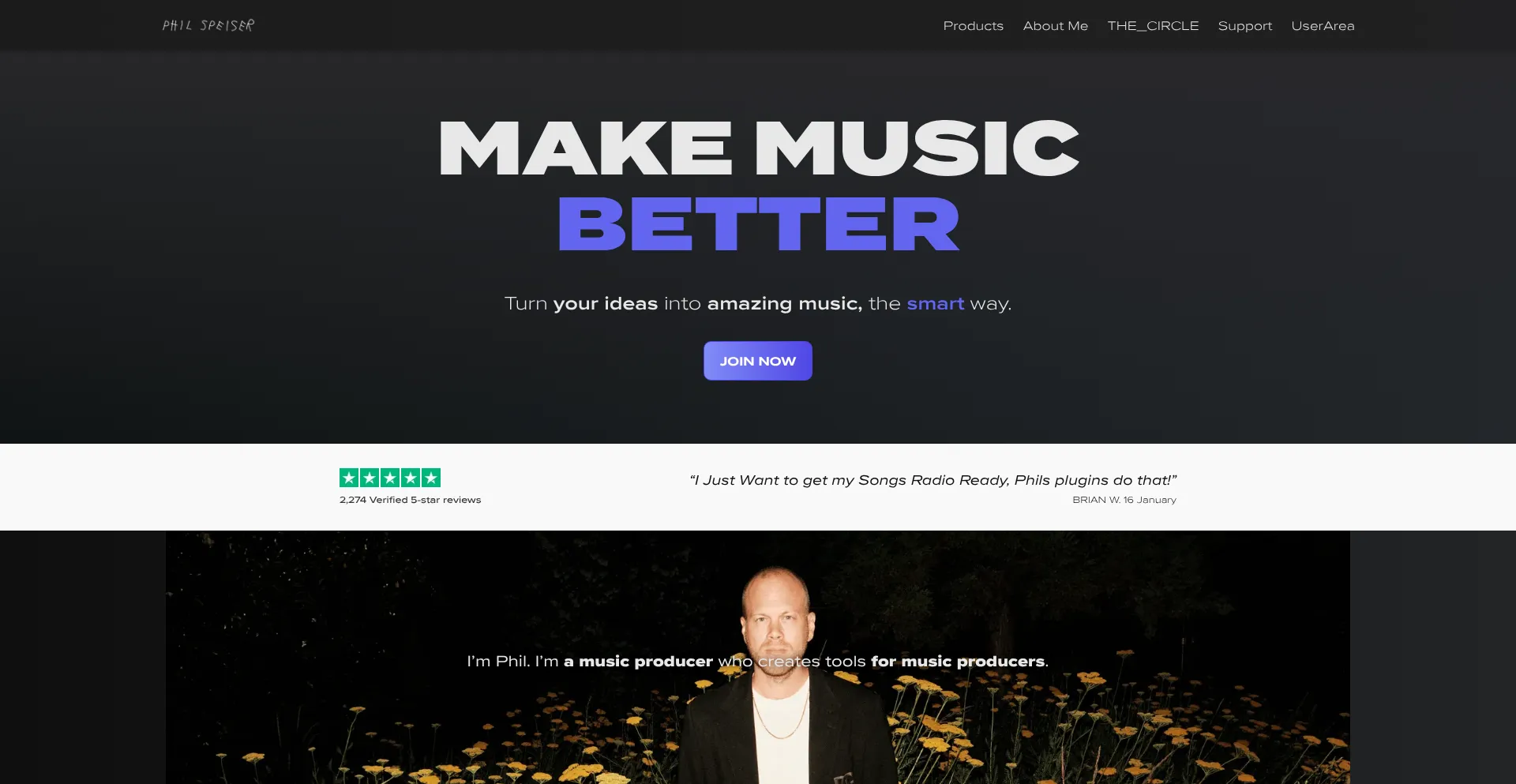 Philspeiser.com Screenshot