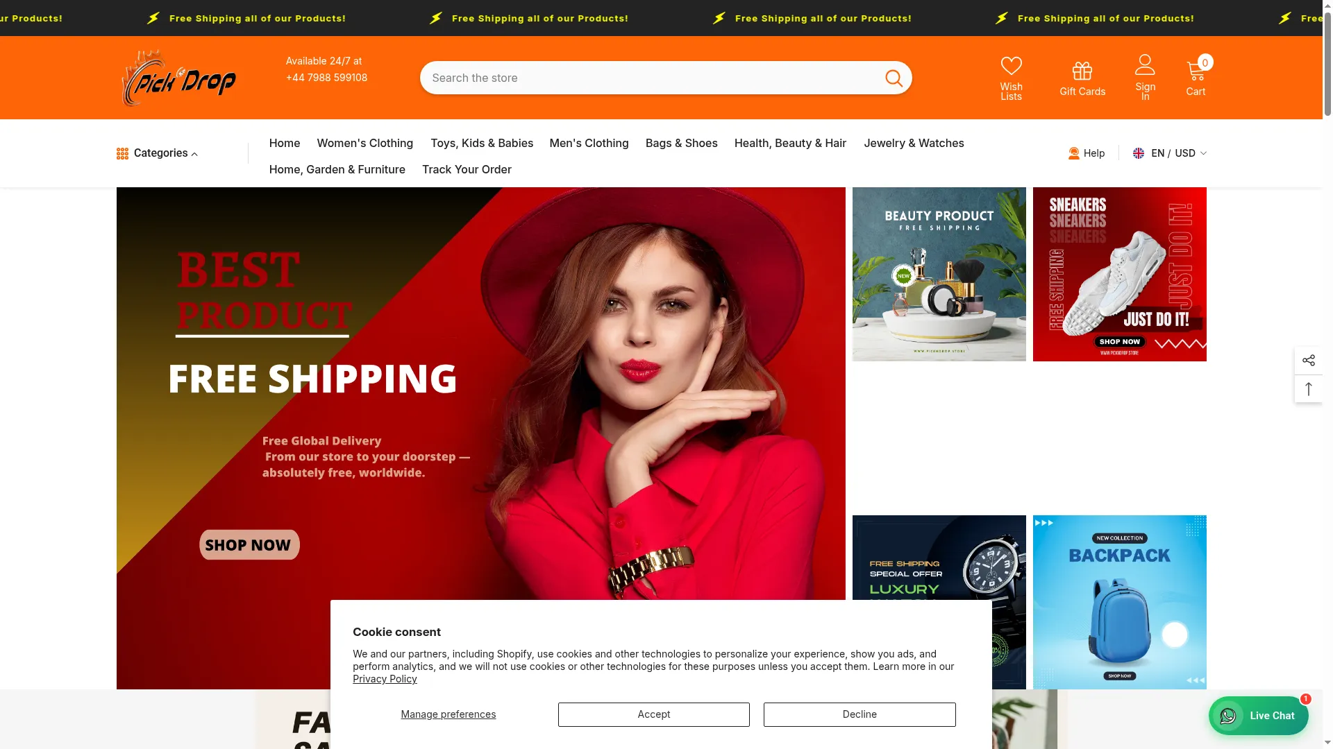 Pickndrop.store