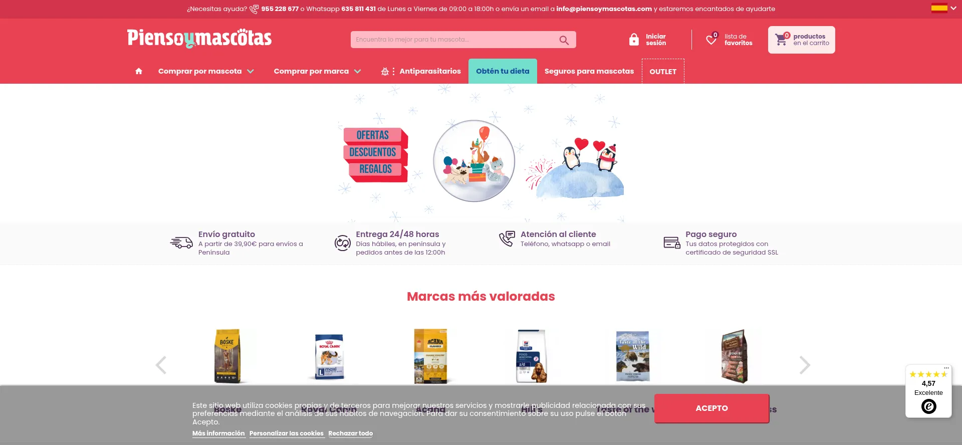 ¿És Seguro y Confiable Piensoymascotas.com?