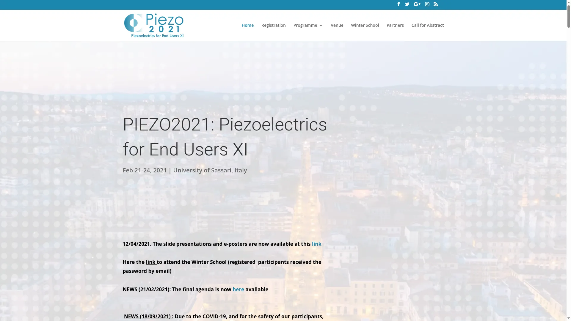 Piezo2021.org