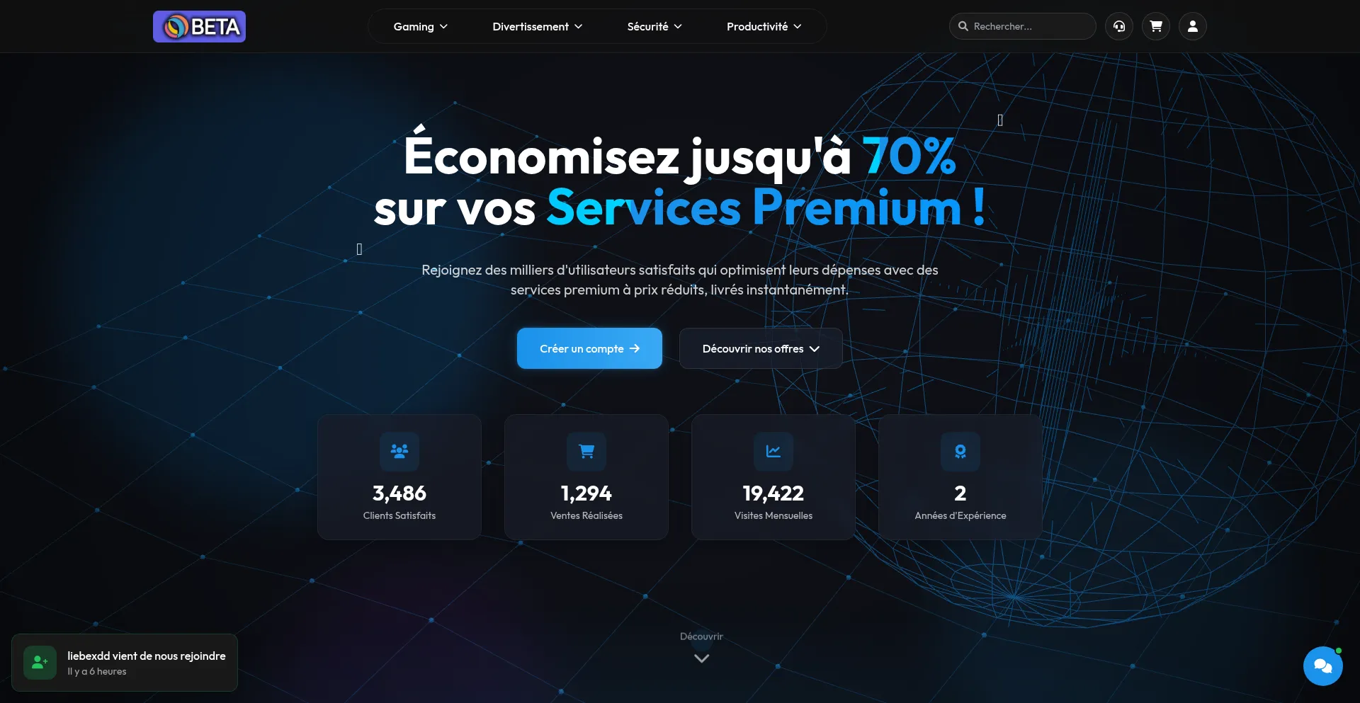 Website screenshot of Piloteshopping.com