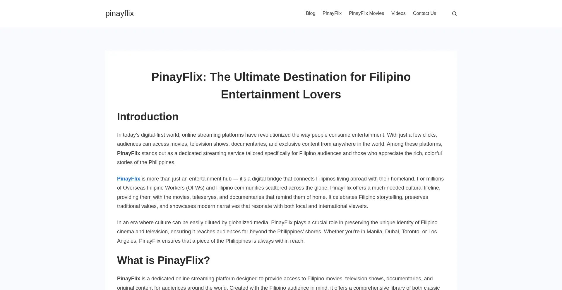 Pinayflix.com.co Screenshot