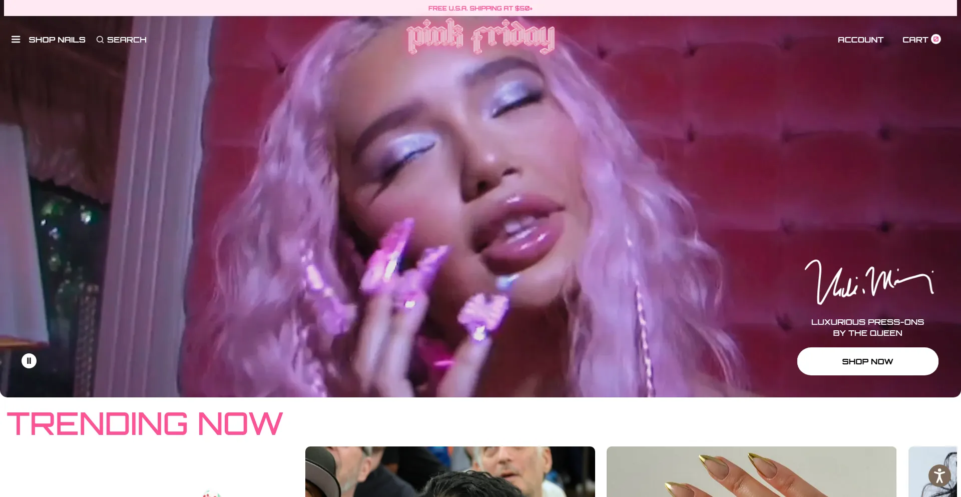 ¿És Seguro y Confiable Pinkfridaynails.com?