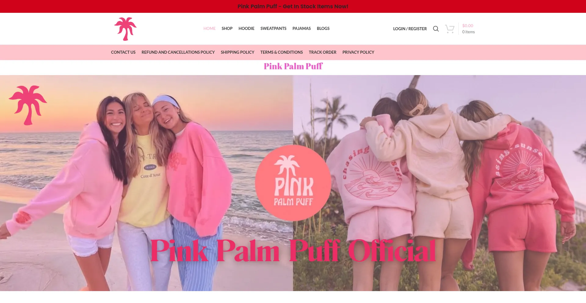 Pinkpalmpuffofficial.com