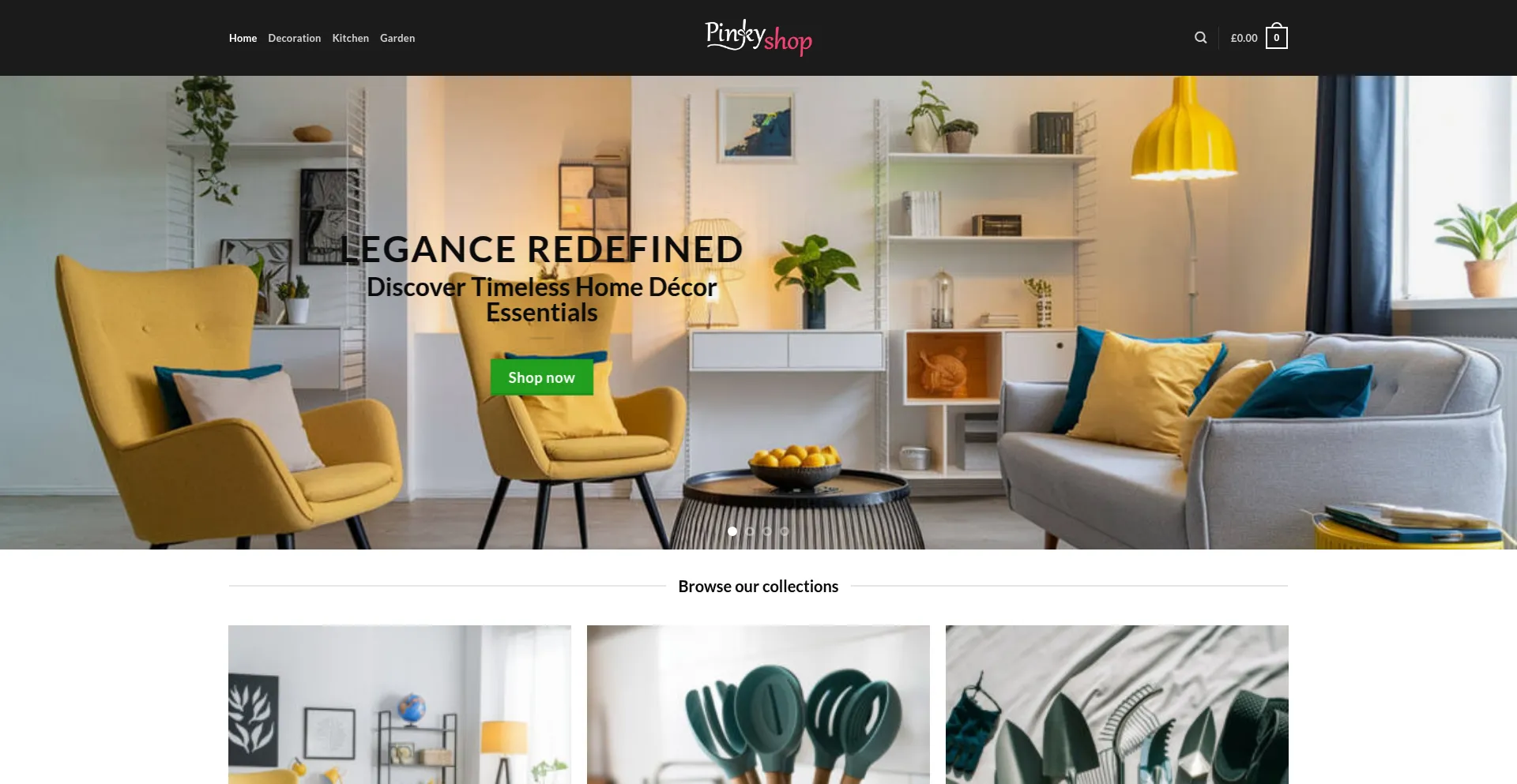 Pinkyshop.co Screenshot