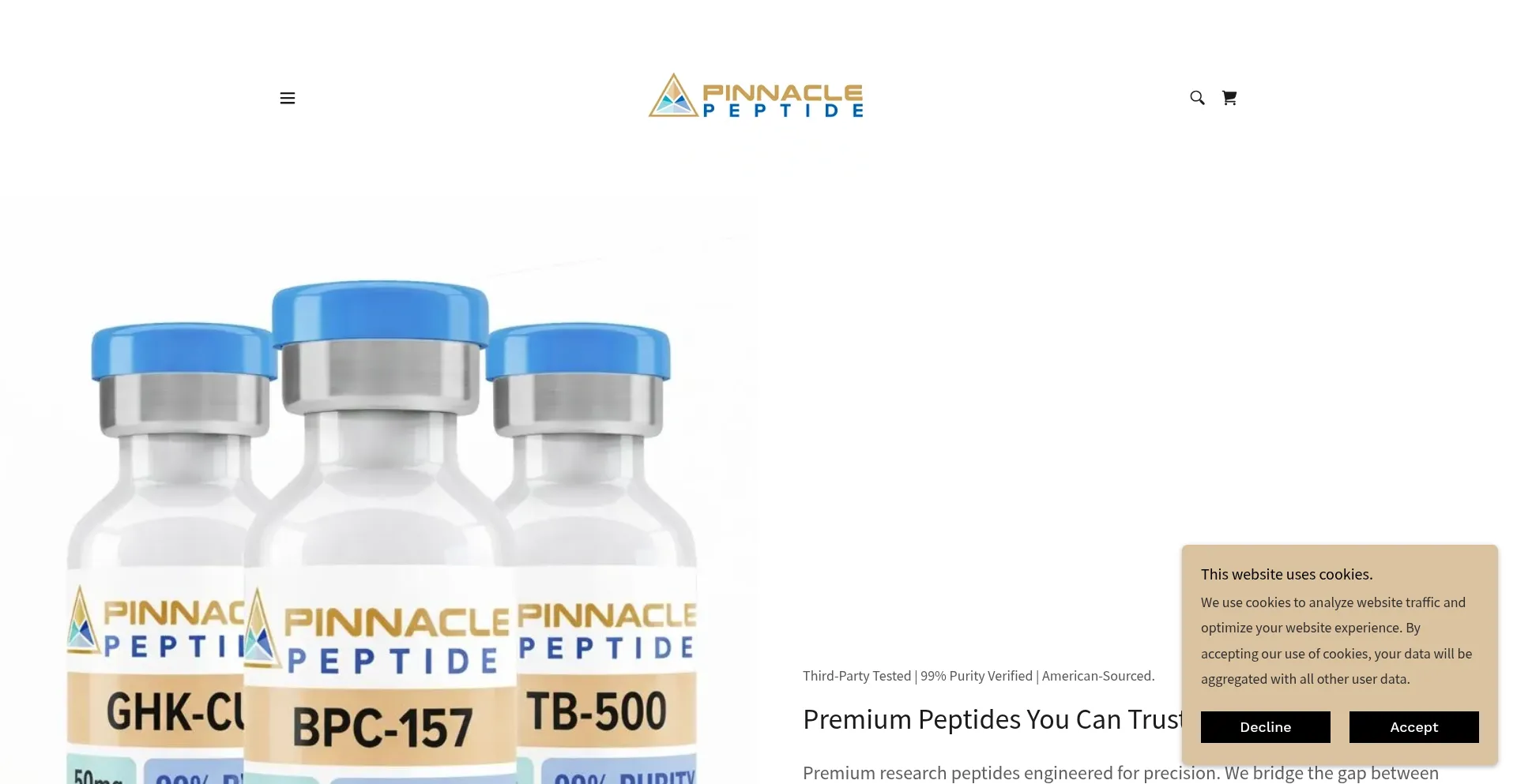 Pinnaclepeptide.com