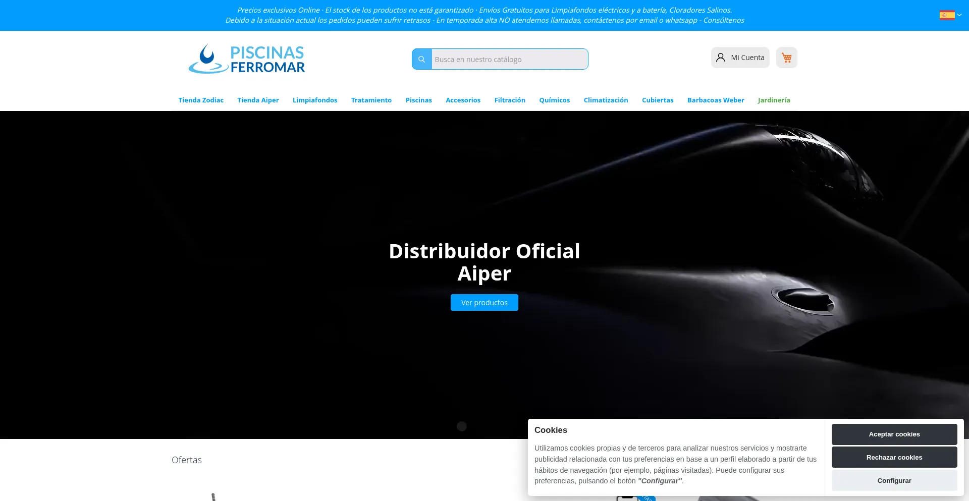 Piscinasferromar.com