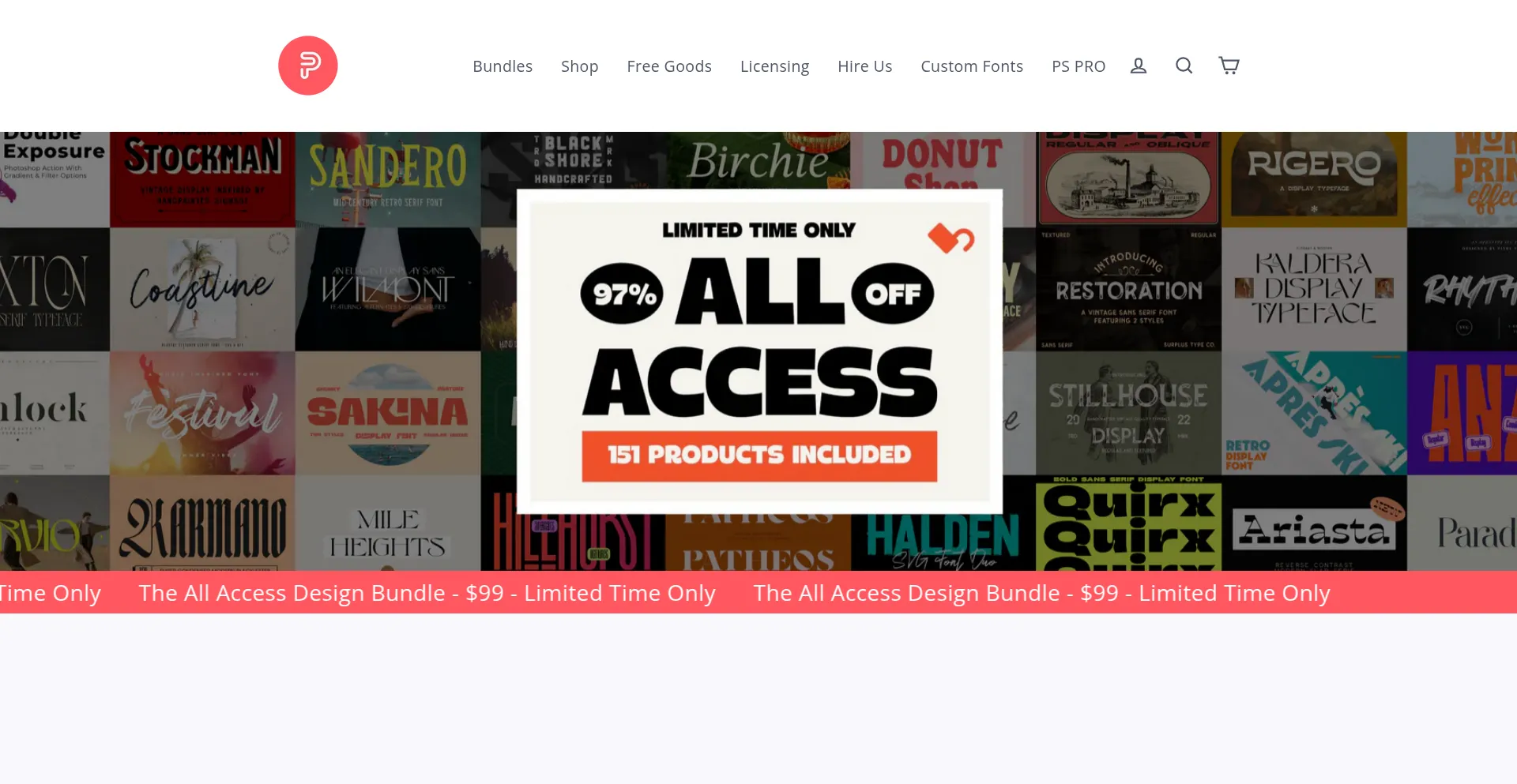Website screenshot of Pixelsurplus.com