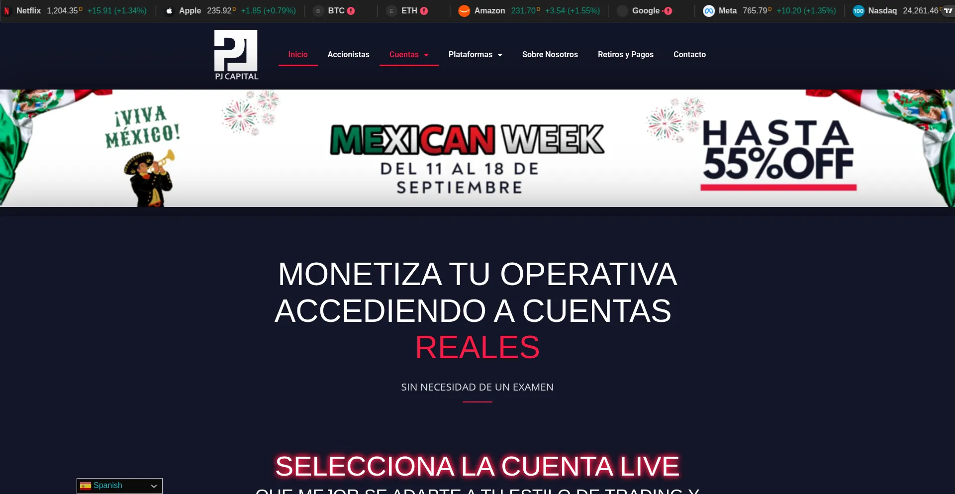 ¿És Seguro y Confiable Pjcapitalx.com?