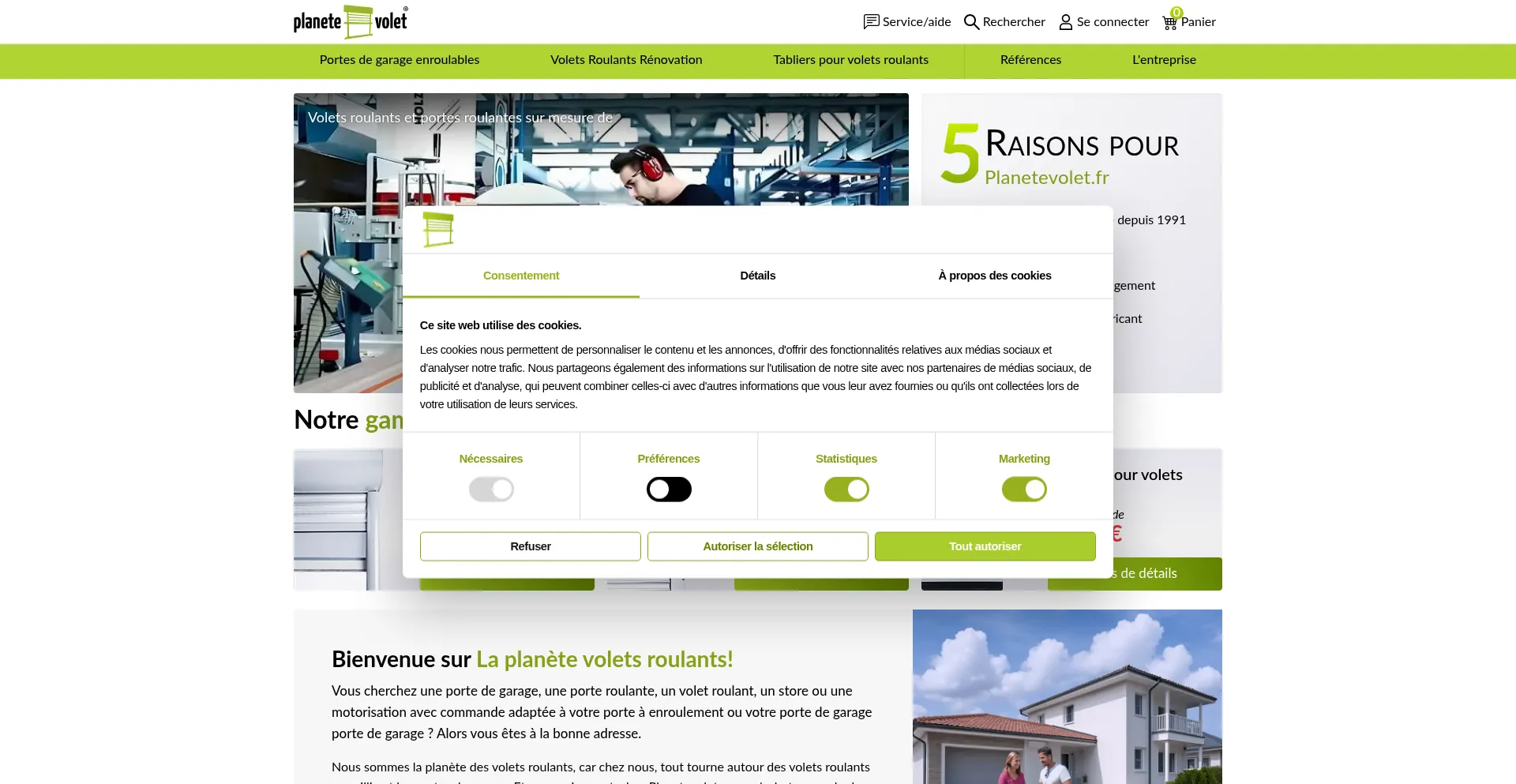 Planetevolet.fr Screenshot