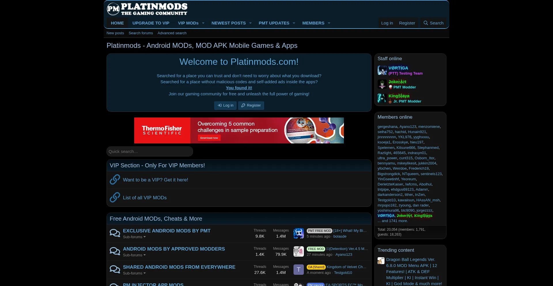 ¿És Seguro y Confiable Platinmods.com?