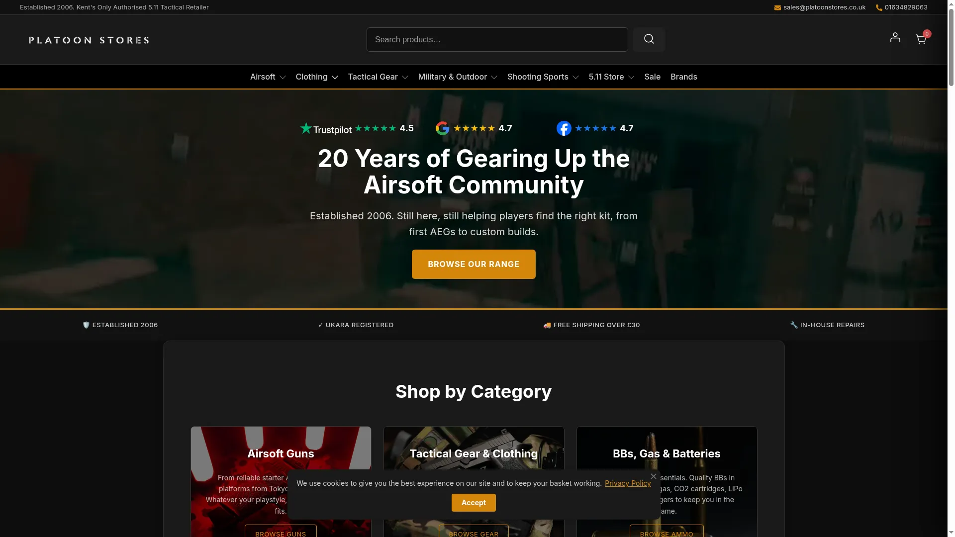 Platoonstores.co.uk