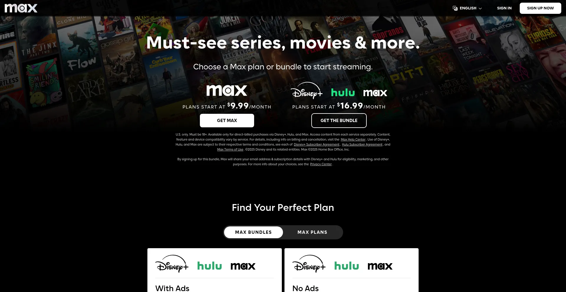 Play.max.com Screenshot