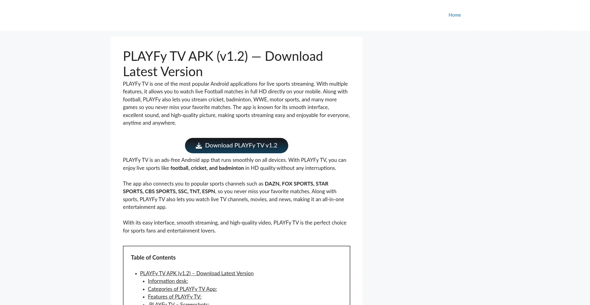 ¿És Seguro y Confiable Playfytvapp.com?