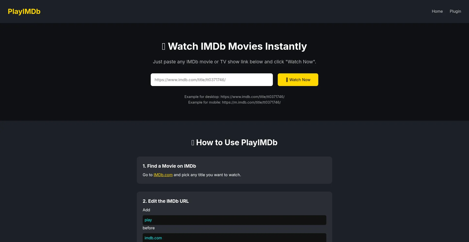 Playimdb.com