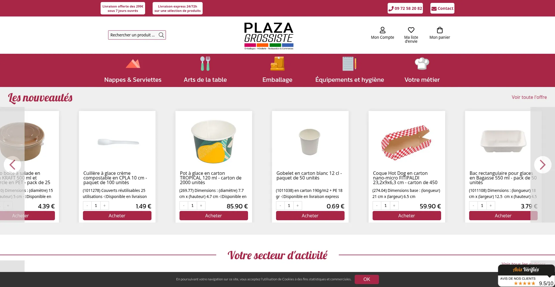 ¿És Seguro y Confiable Plaza-grossiste.com?