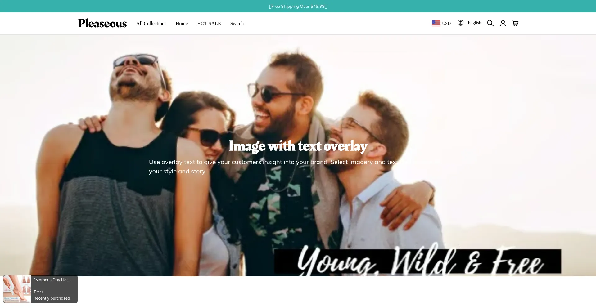 Website screenshot of Pleaseous.com
