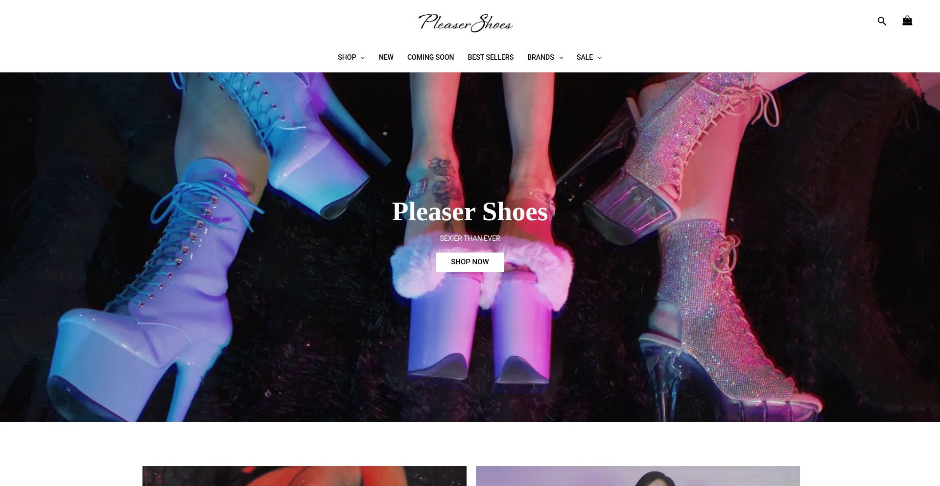 Pleasershoesshop.com