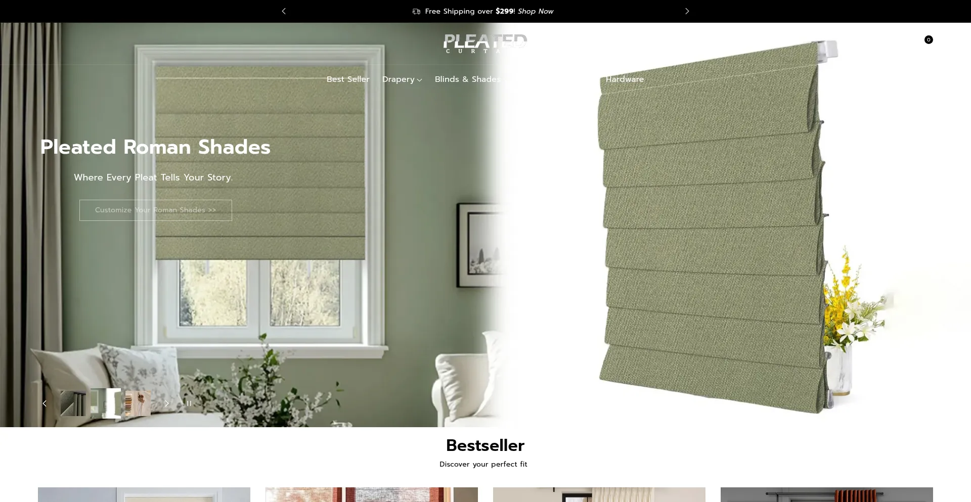 Pleatedcurtain.com