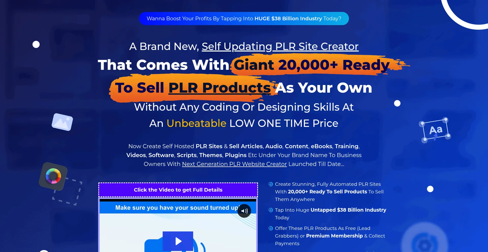 Website screenshot of Plrhub.live
