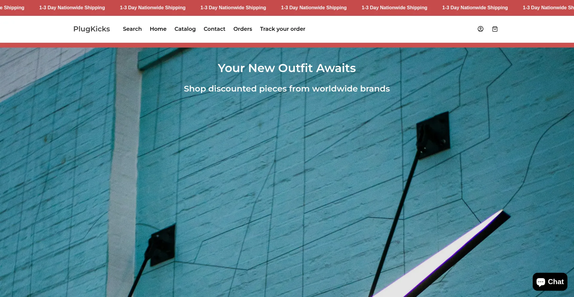 Website screenshot of Plugkicks.co.za