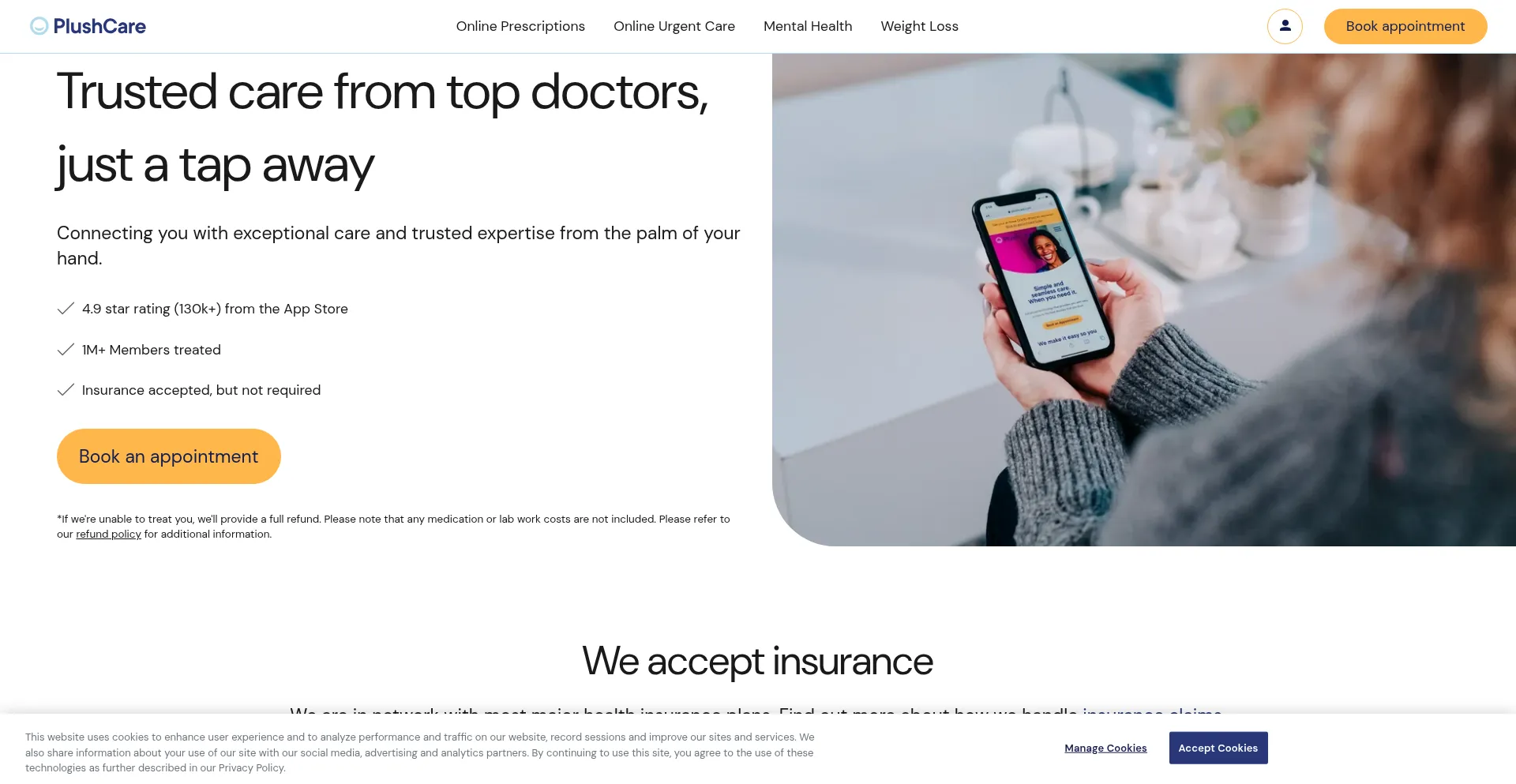 ¿És Seguro y Confiable Plushcare.com?