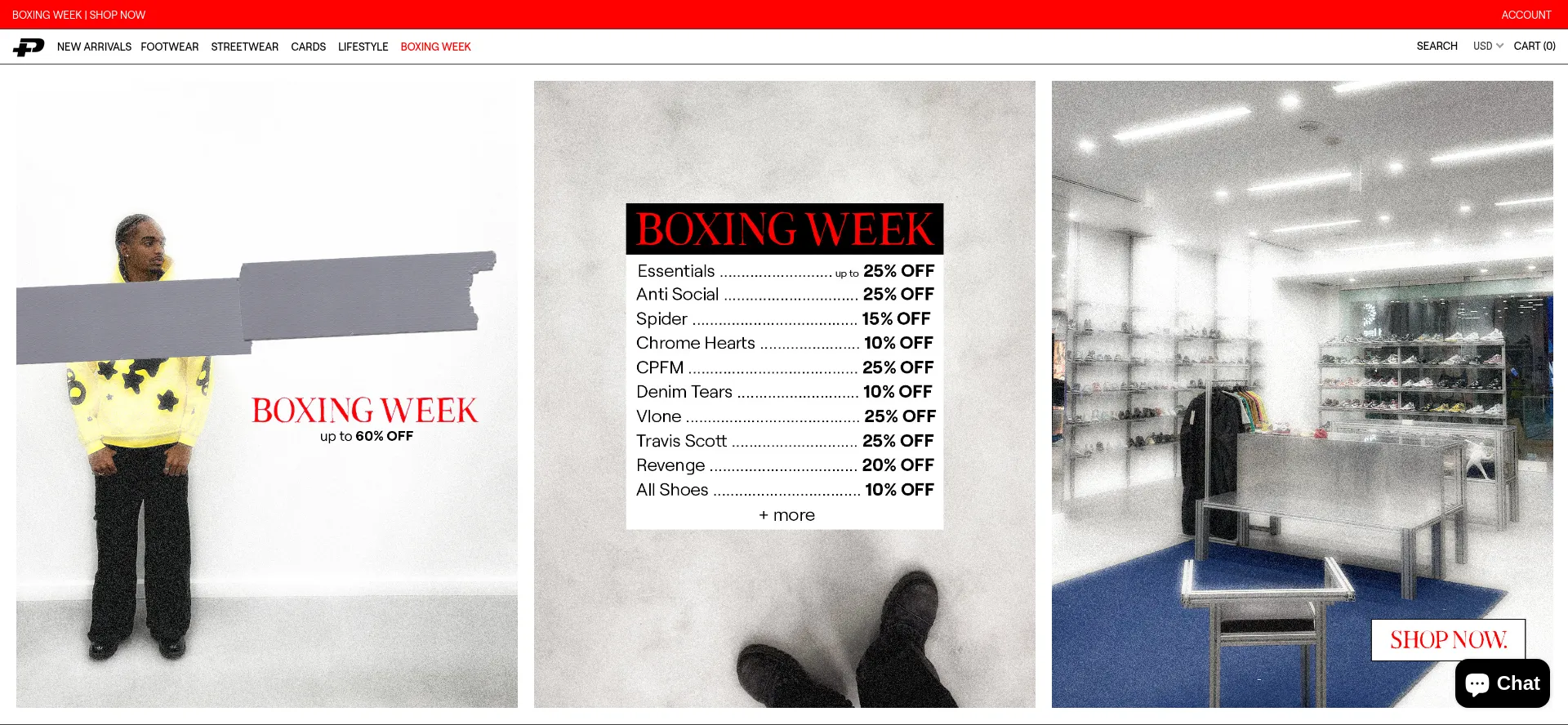 Website screenshot of Plusshop.ca