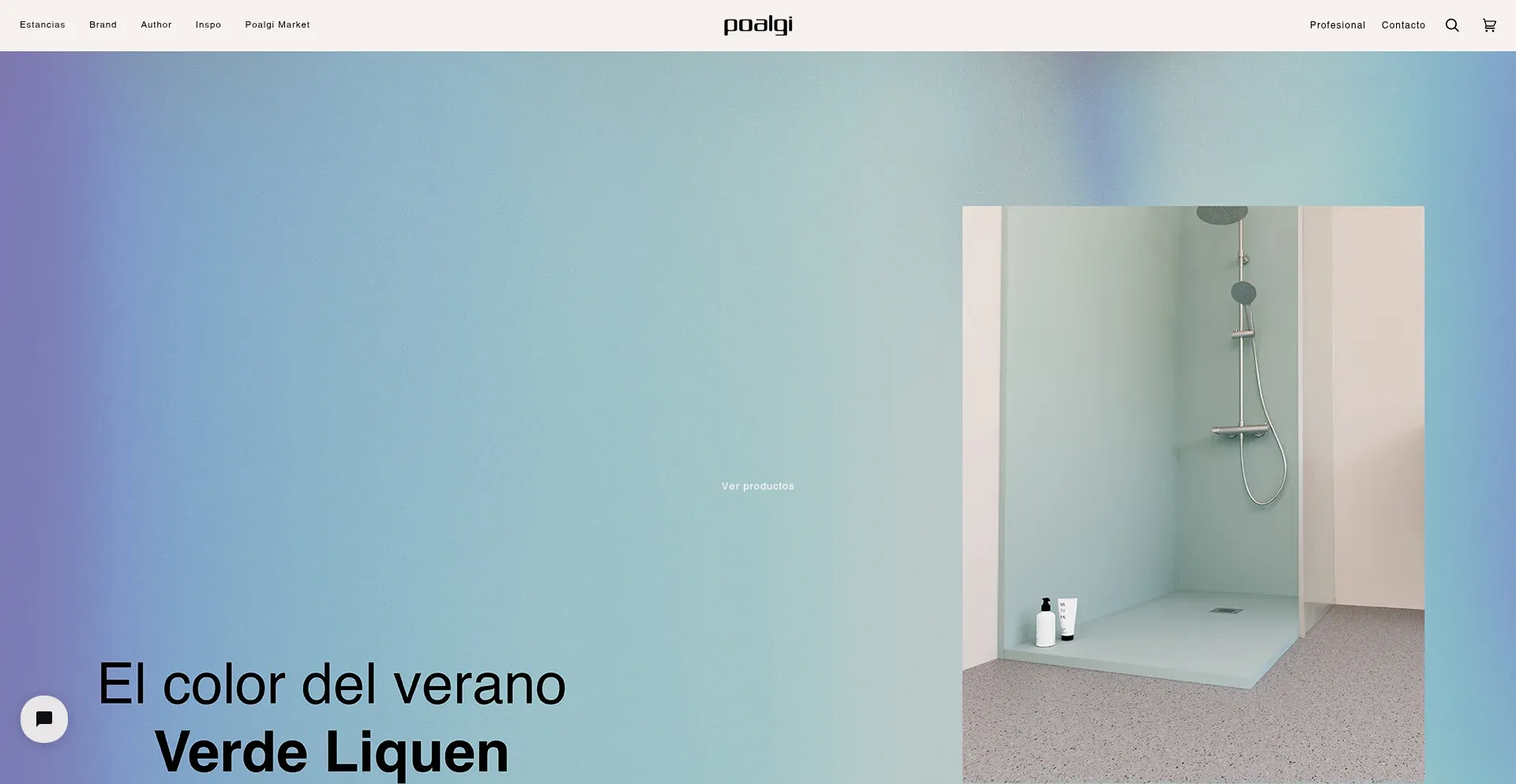Website screenshot of Poalgi.com