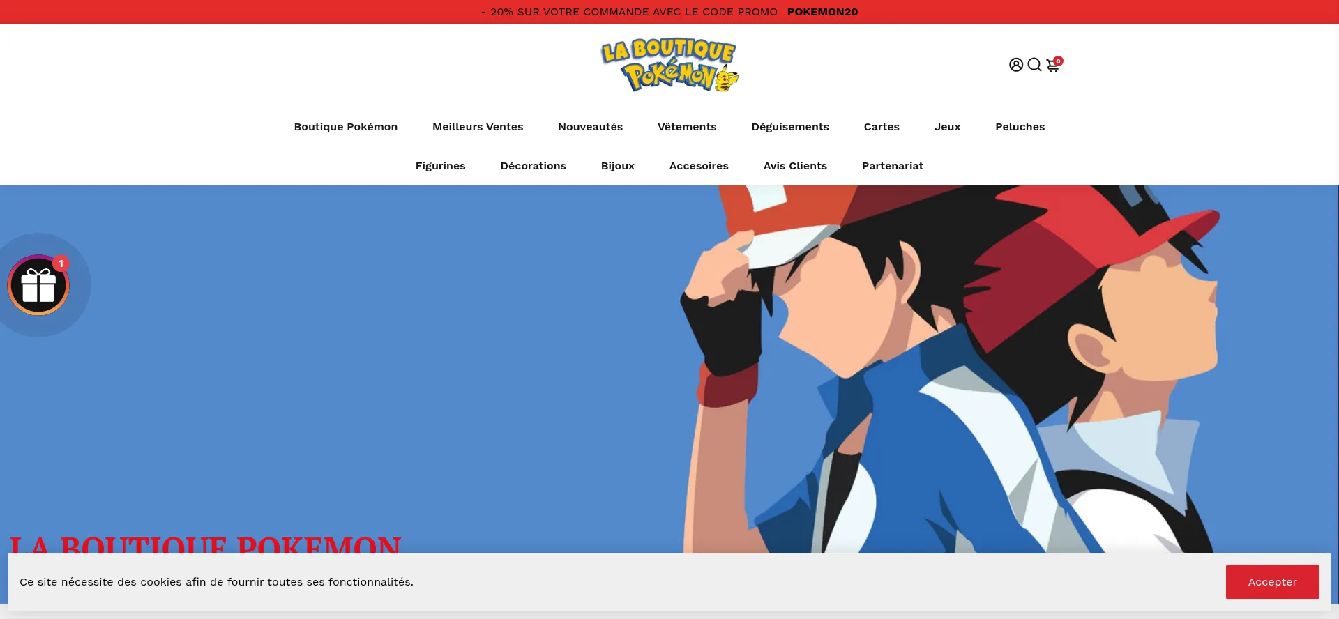 ¿És Seguro y Confiable Pokemon-laboutique.fr?