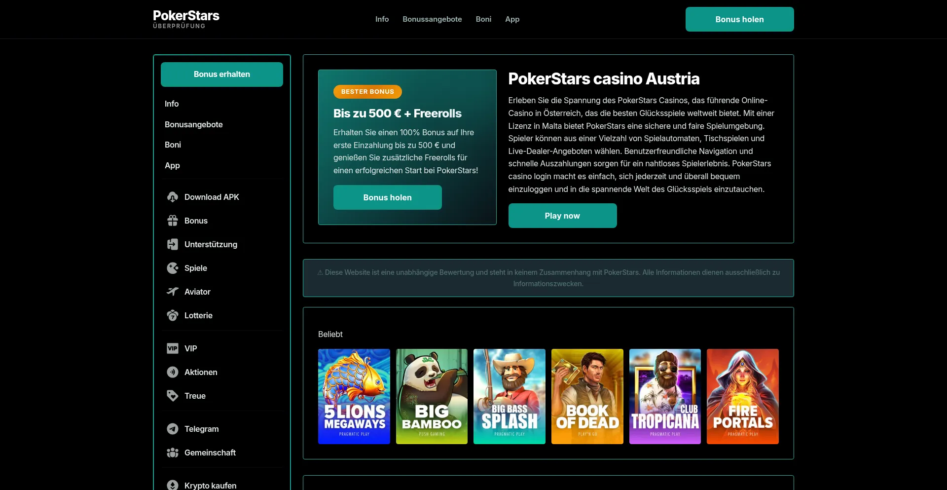 Pokerstarscasinoaustria.com
